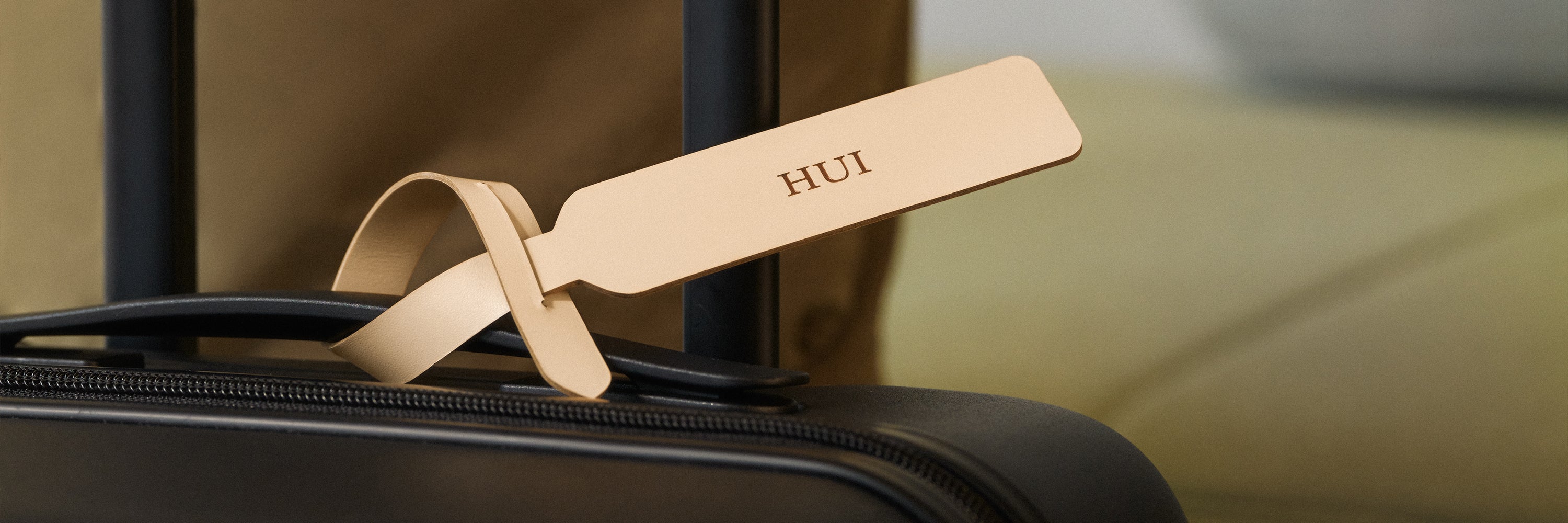 Personalised Leather Luggage Tags