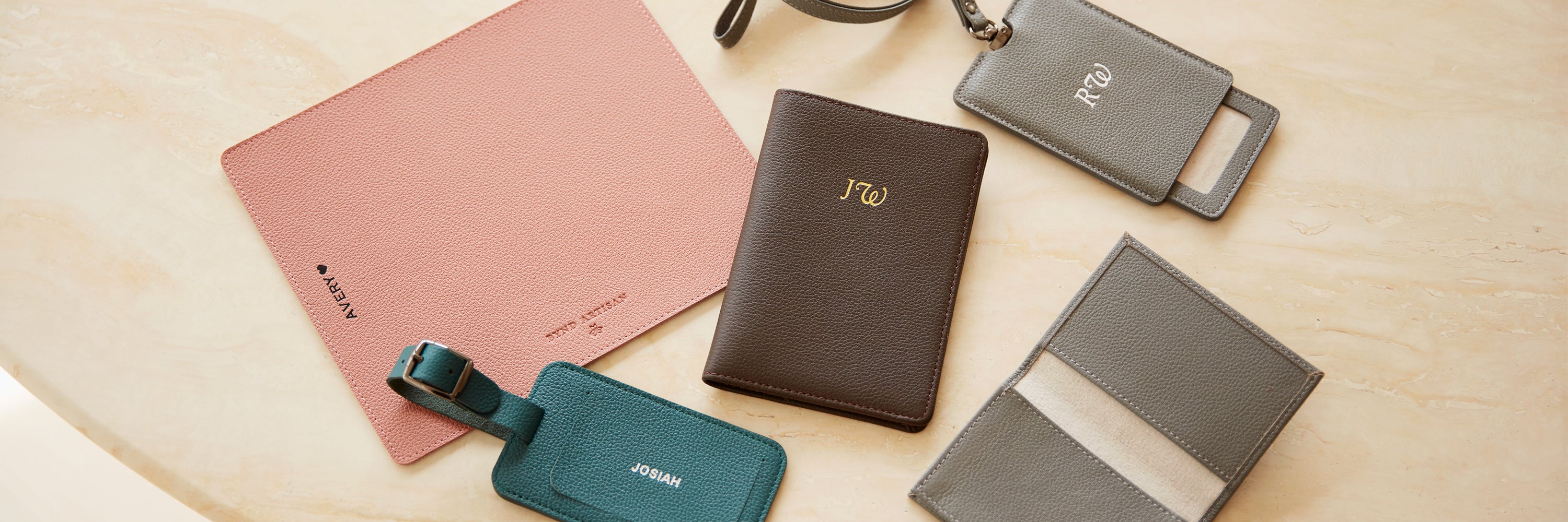 Personalised Leather Gifts