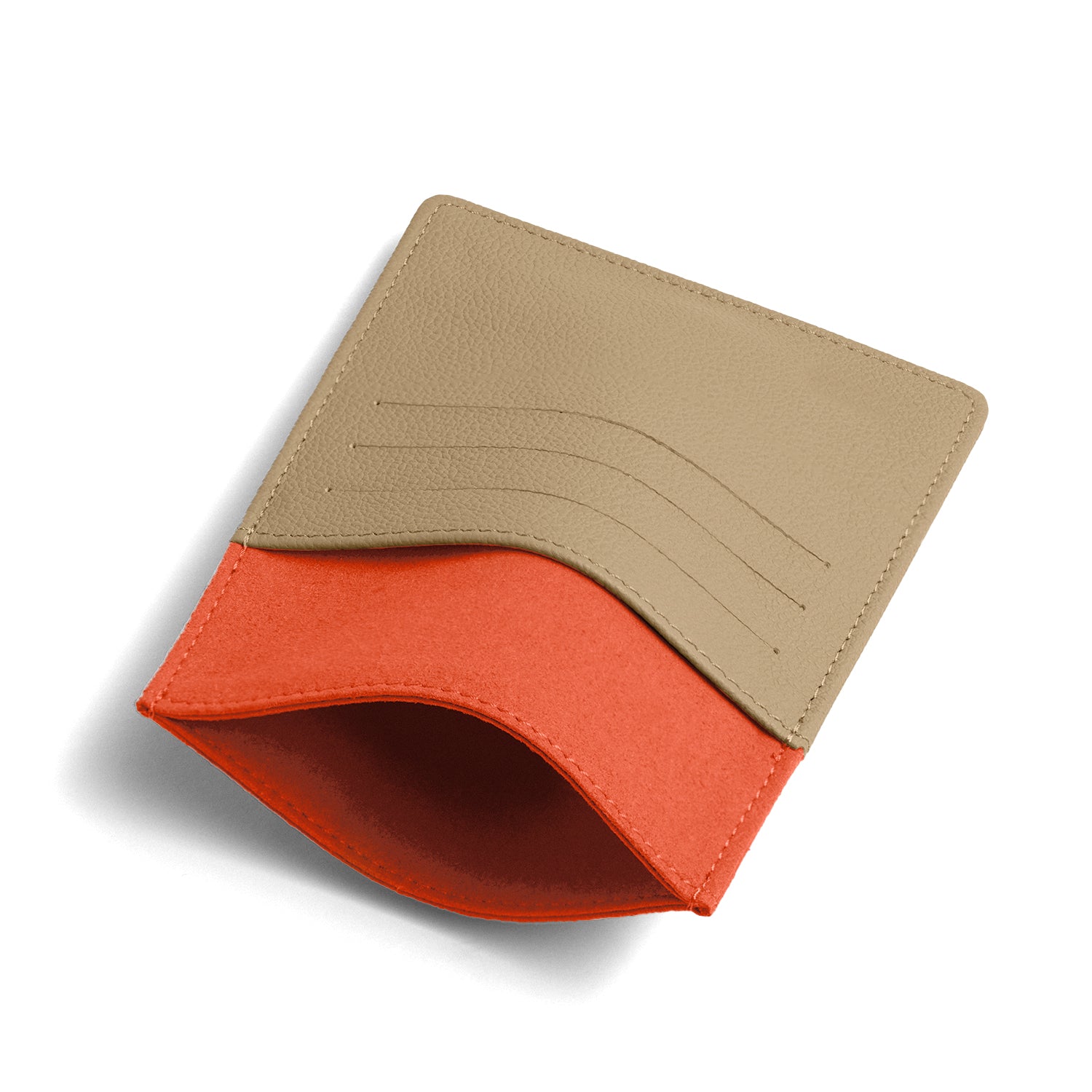 Khaki/Tangerine