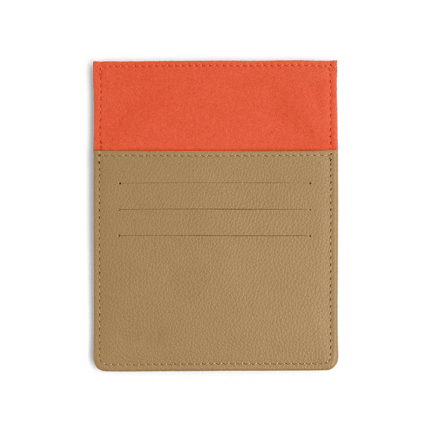 Khaki/Tangerine-text