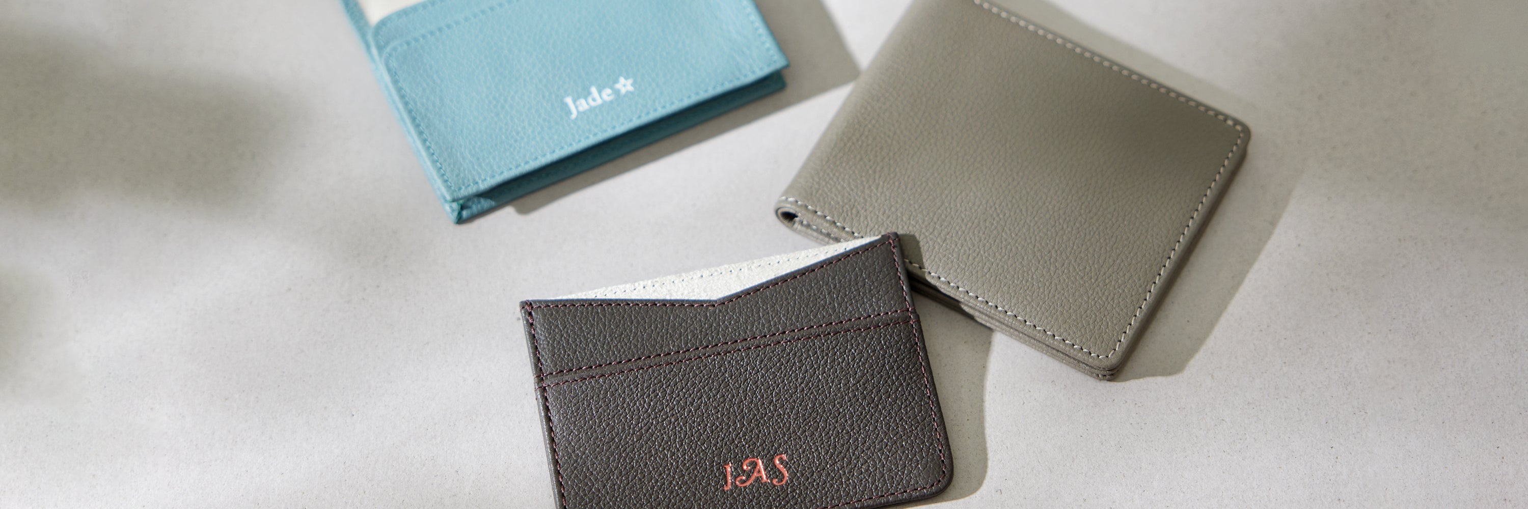 explore leather card holders