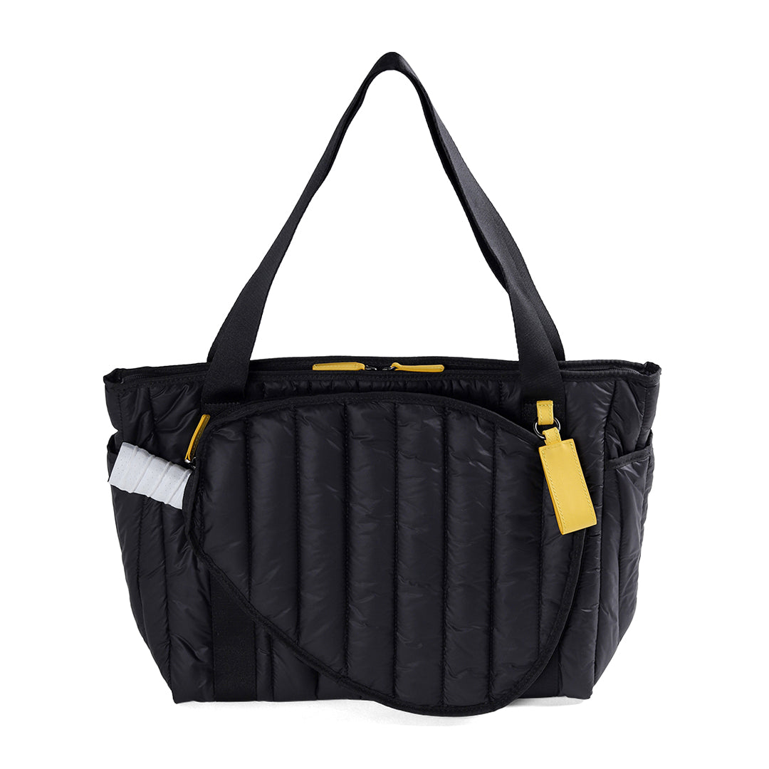 Quilted Puffy Sports Bag | Tennis, Pickleball & Gym Bag | Bynd Artisan