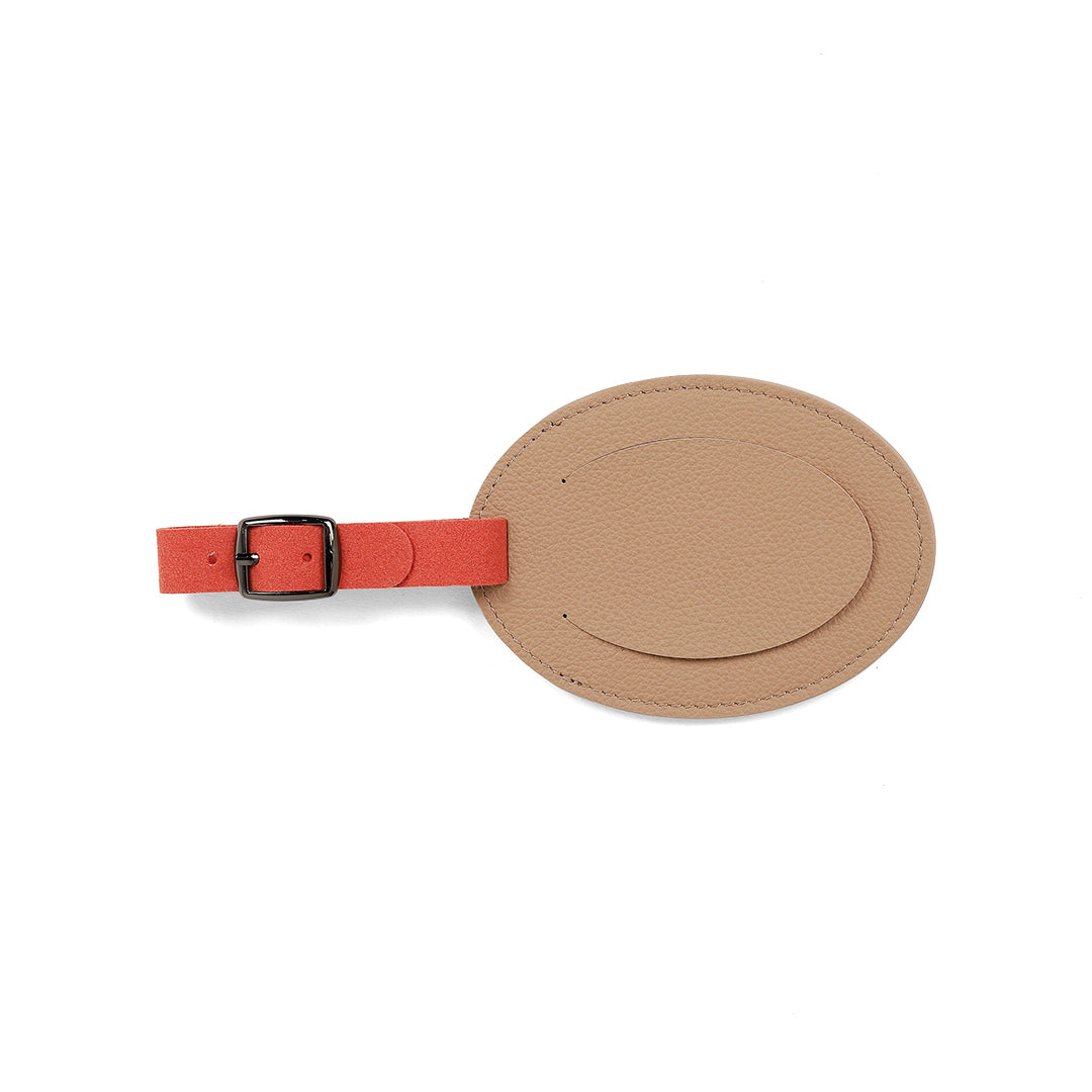 Khaki/Tangerine-text
