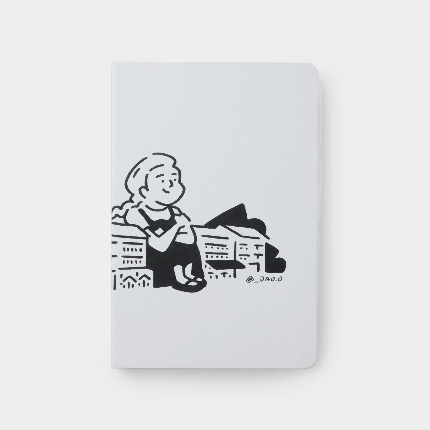 Dao 'Girl in Pigtails' Perfect Bound Notebook