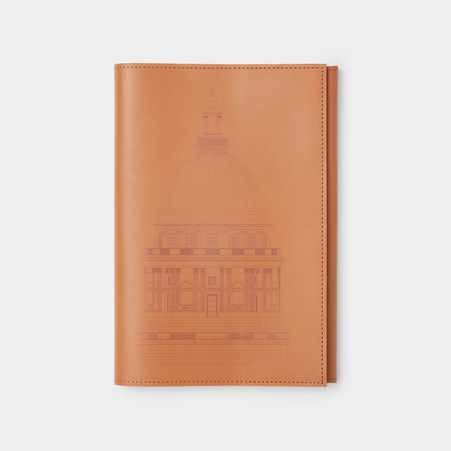 Dome Leather Book Jacket