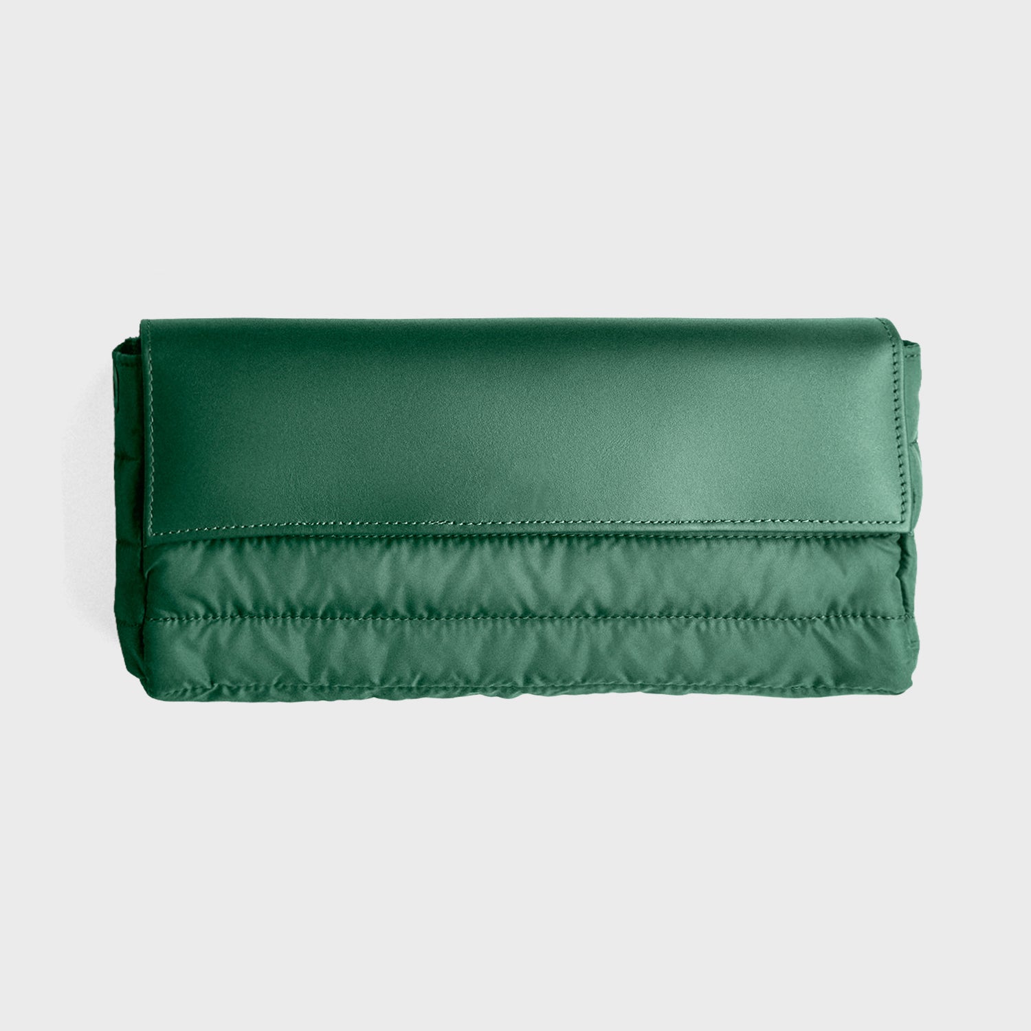 Quilted Puffy Leather Pouch