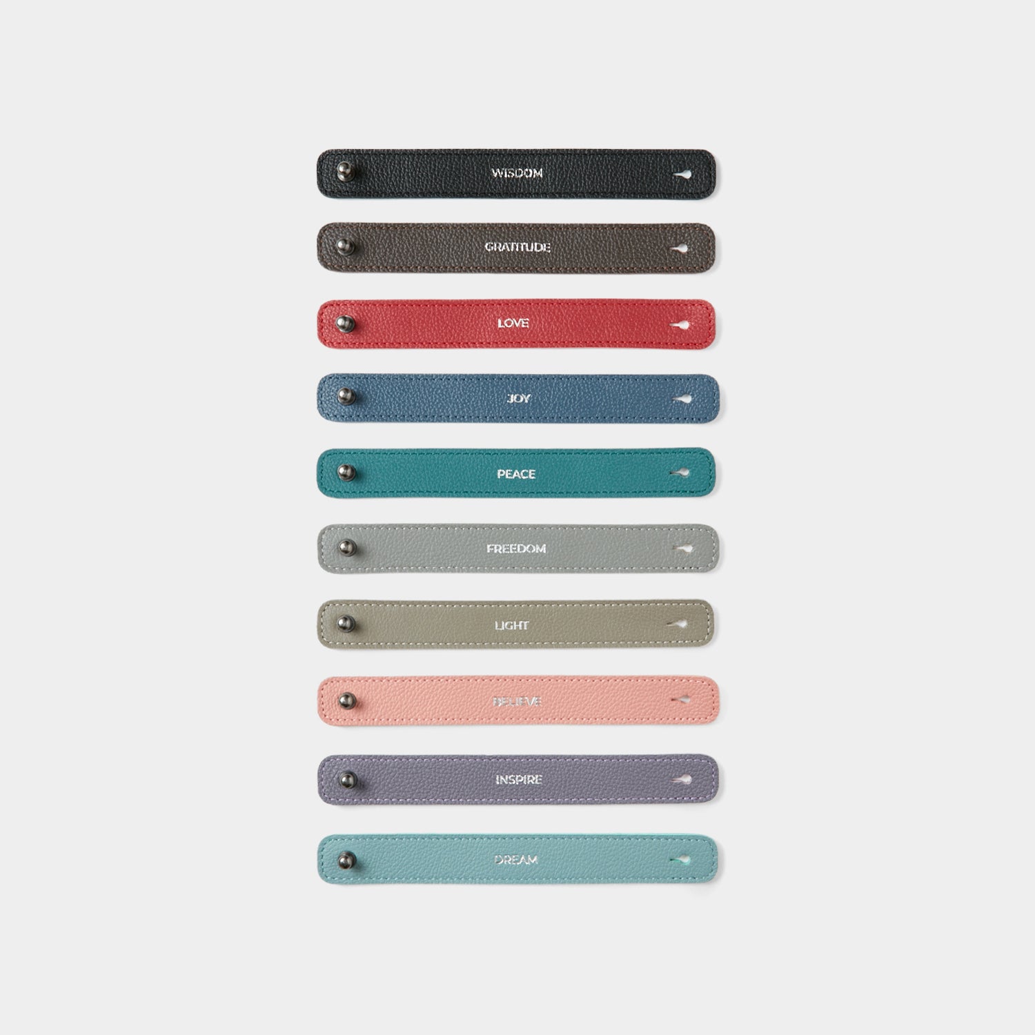 Uplifting Leather Tags