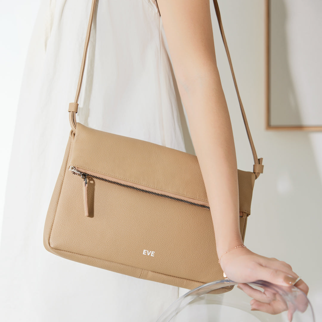 Leather Convertible Clutch