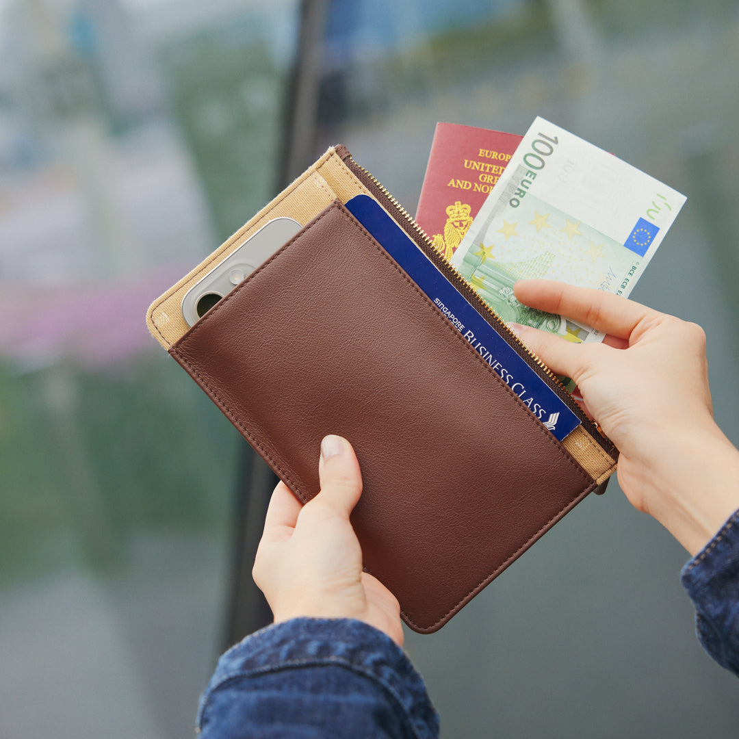 SIA x BA Travel Document Pouch
