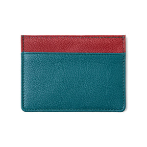 Red/Turquoise-text