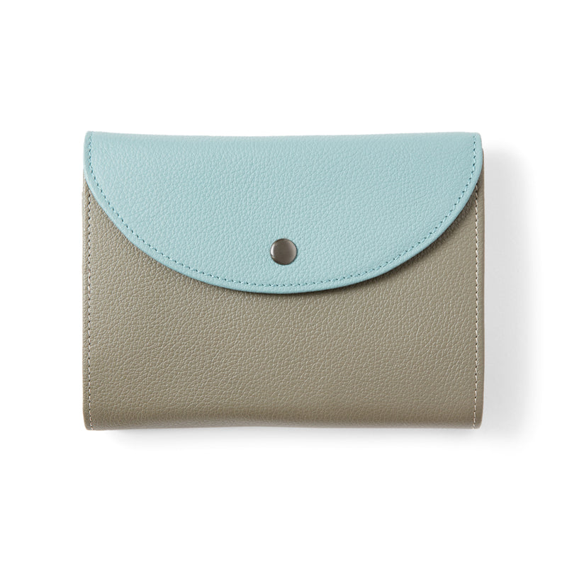 Teal/Taupe-text